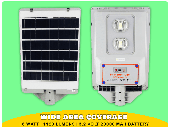 LED Solar Street Light Lens Model By Lumencity